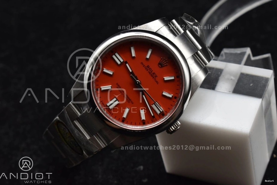 Perpetual Edition 938 Dial Steel Oyster Best 1:1 904L VR Clean Versatile 41mm 124300 Red 0716